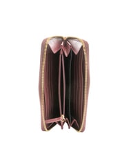 BORBONESE CLASSICA Brieftasche mit Reißverschluss Merlot - Brieftaschen Damen - 2