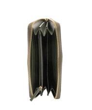 BORBONESE CLASSICA Brieftasche mit Reißverschluss Lorbeer - Brieftaschen Damen - 2