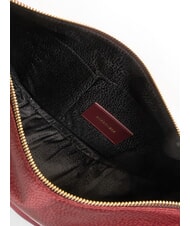 BORBONESE LUNA M Schultertasche Merlot - Damentaschen - 5