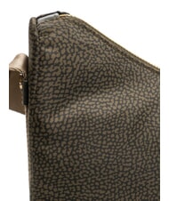 BORBONESE LUNA S Tasche mit Schultergurt Lorbeer - Damentaschen - 3