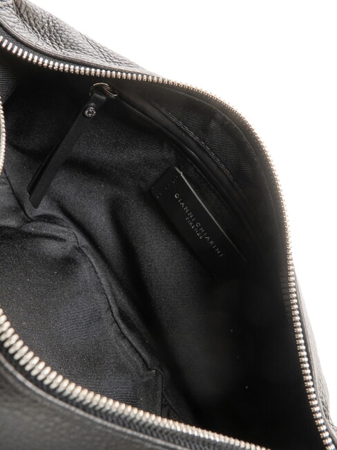 AISHA Umhängetasche, Leder Schwarz - Damentaschen