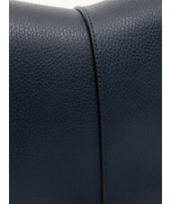 GIANNI CHIARINI HELENA ROUND Kleine Umhängetasche aus Leder NAVY BLAU - Damentaschen - 3