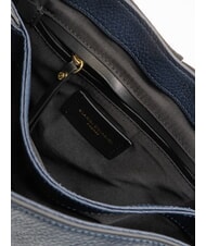 GIANNI CHIARINI HELENA ROUND Kleine Umhängetasche aus Leder NAVY BLAU - Damentaschen - 6