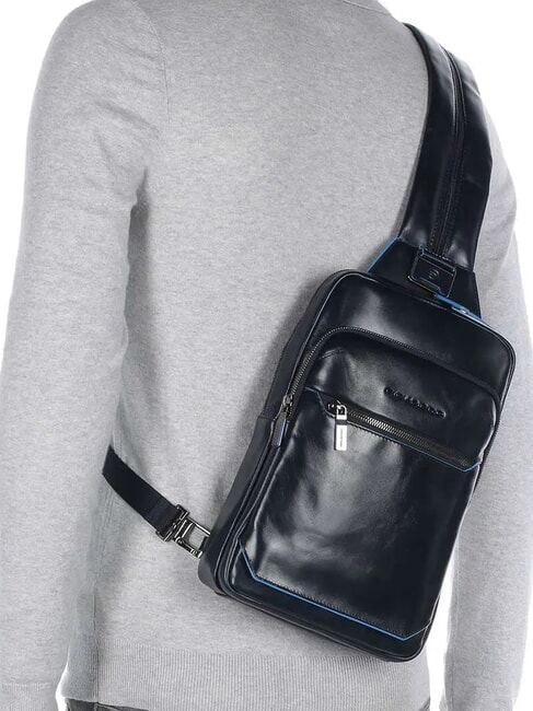 BLUE SQUARE Tragbarkeit eines Rucksacks mit einer Schulter Blau - PC-Rucksäcke