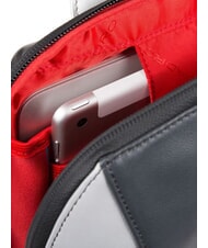 PIQUADRO URBAN Laptop-Rucksack 14", aus Leder schwarz grigiongr - PC-Rucksäcke - 2