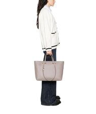FURLA DUETTO Hand-/Schulter-Shopper grauer Stuck - Damentaschen - 5