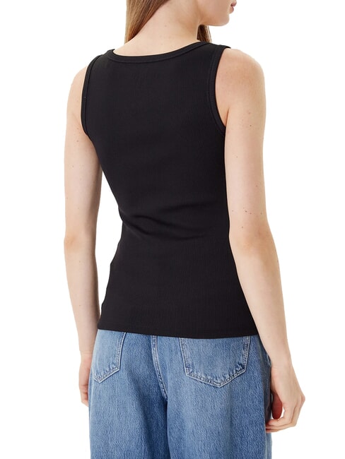 RAISSA LOGO Tanktop mit Strass-Logo jetbla - T-Shirts und Tops für Damen