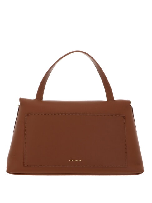 NIKLA Handtasche, mit Schultergurt Cognac/Schwarz - Damentaschen