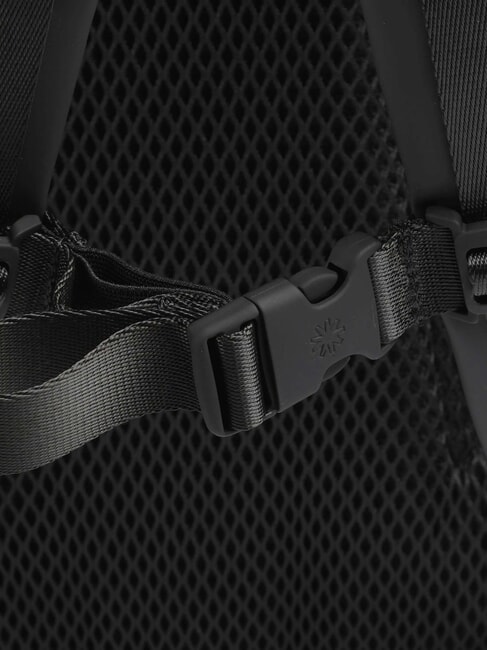 CLIP FRONT Wasserdichter Rucksack Schwarz - Rucksäcke für Schule &amp; Freizeit