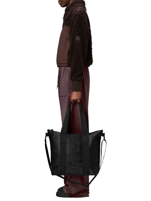 TOTE BAG MINI Wasserdichte Tasche Kohle - Damentaschen