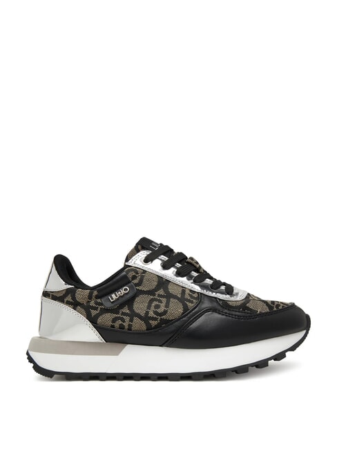 EVELYN 915  Sneaker für Damen Wildleder / Silber - Damenschuhe