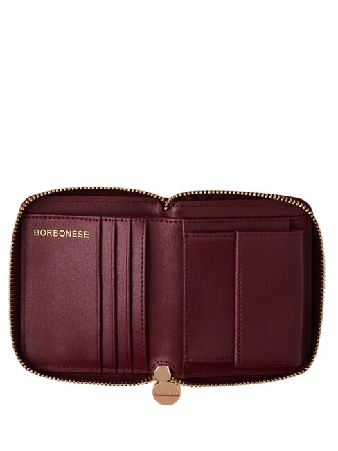CLASSICA Geldbörse mit mittlerem Reißverschluss Merlot - Reisetaschen
