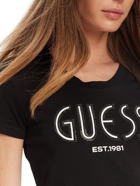 SS LOGO Kurzarm-T-Shirt jetbla - T-Shirts und Tops für Damen