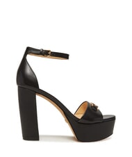 GUESS SETTLE Hohe Ledersandalen - Damenschuhe