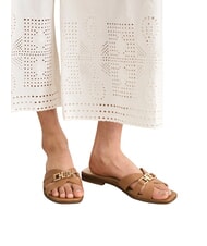 GUESS REALLA Ledersandalen bräunen - Damenschuhe - 6