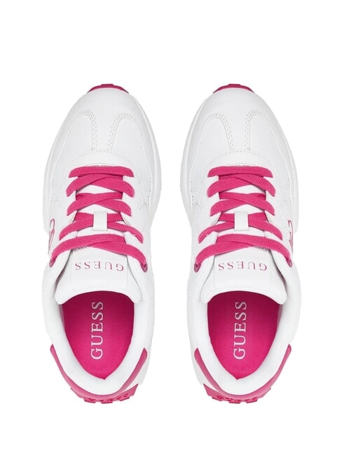 LUCKEI Sneakers mit 4G-Logo Weiß / Fuchsia - Damenschuhe