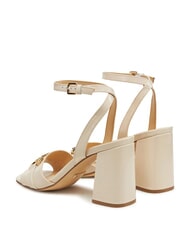 GUESS GRATO Hohe Ledersandalen CREME - Damenschuhe - 3