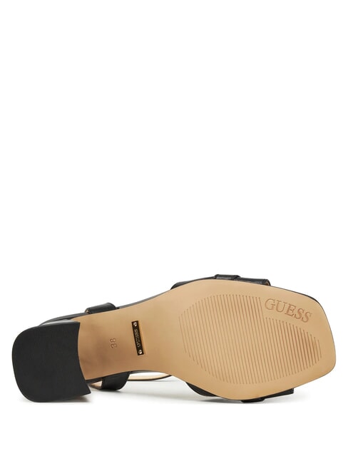 GRATO Hohe Ledersandalen SCHWARZ - Damenschuhe