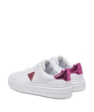 GUESS DENESA Turnschuhe weiß/magenta - Damenschuhe - 3