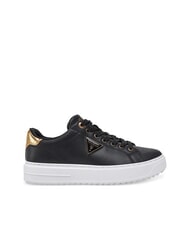GUESS DENESA Turnschuhe SCHWARZES GOLD - Damenschuhe - 2