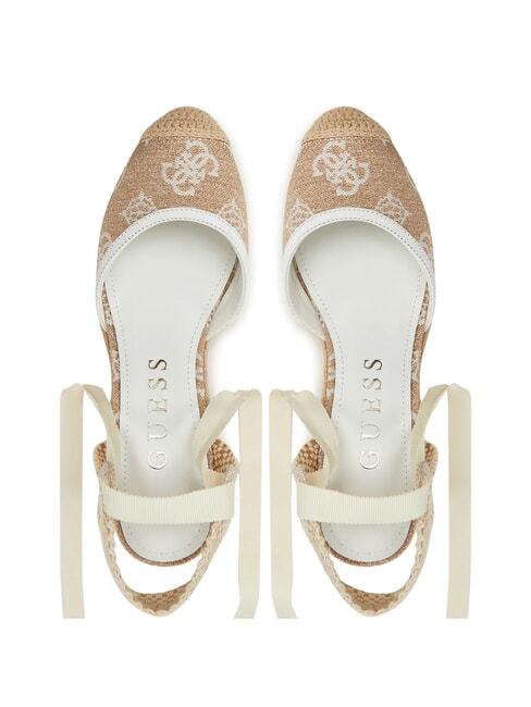 CYRENA Sandalen mit 10 cm Absatz Weiß - Damenschuhe