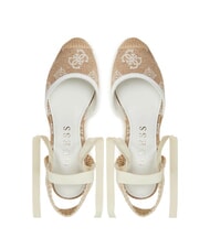 GUESS CYRENA Sandalen mit 10 cm Absatz Weiß - Damenschuhe - 4