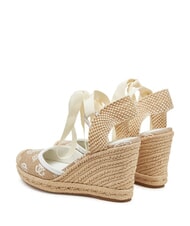 GUESS CYRENA Sandalen mit 10 cm Absatz Weiß - Damenschuhe - 3