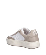 GUESS SWOLE Turnschuhe weißbeige - Damenschuhe - 3