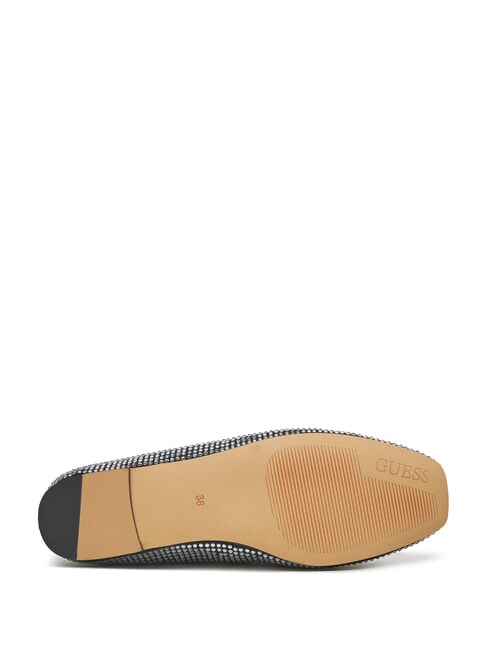 LEVVIS Ballerinas mit Strasssteinen SCHWARZ - Damenschuhe