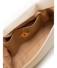 LOVE MOSCHINO JEWEL Mittelgroße Umhängetasche Elfenbein - Damentaschen - 5