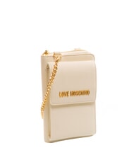 LOVE MOSCHINO JEWEL Smartphone-Geldb&ouml;rse Elfenbein - Brieftaschen Damen - 2