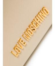 LOVE MOSCHINO JEWEL Umhängetasche Elfenbein - Damentaschen - 3