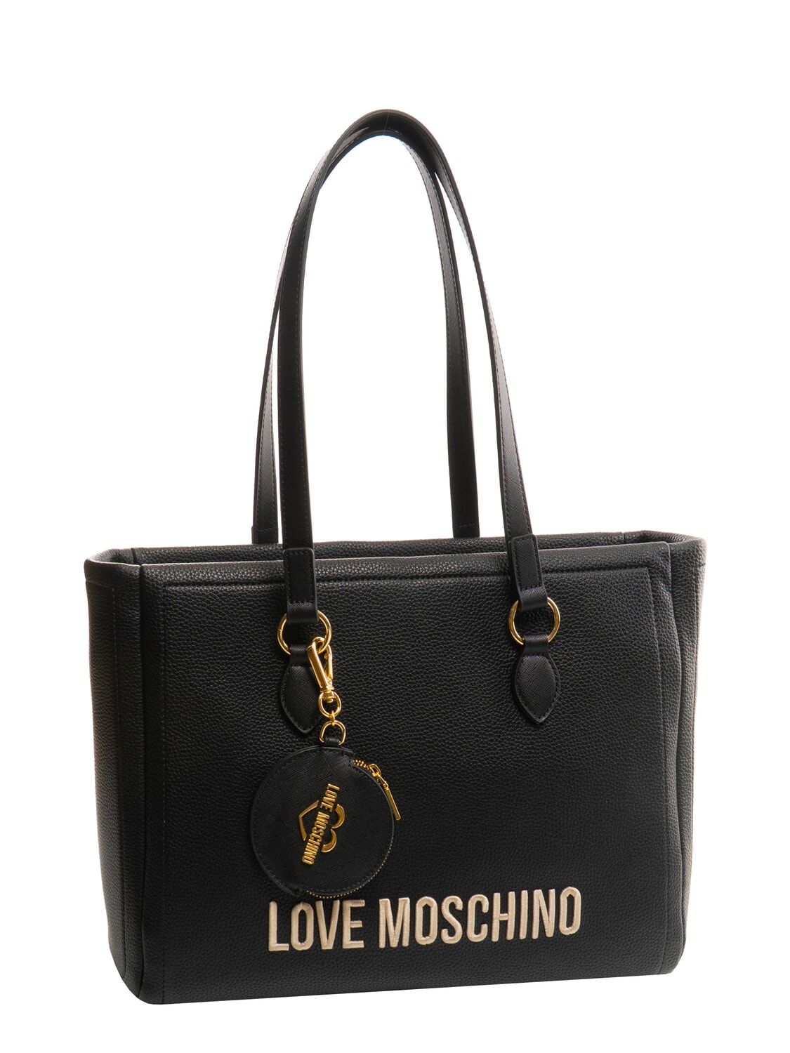 Love Moschino Camo Core Einkaufstasche Mit Beutel Schwarz