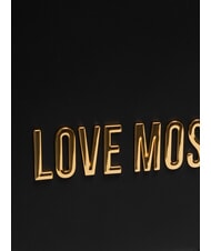 LOVE MOSCHINO BOLD LOVE Rucksack mit geprägtem Logo Schwarz - Damentaschen - 3