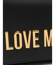 LOVE MOSCHINO SMART DAILY Clutch mit Kette Schwarz - Damentaschen - 3