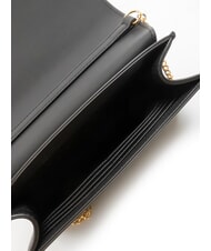 LOVE MOSCHINO SMART DAILY Clutch mit Kette Schwarz - Damentaschen - 4