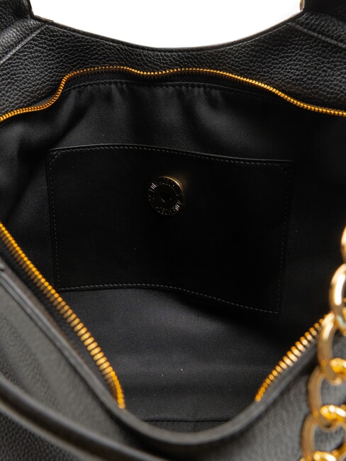 GIANT Einkaufstasche mit Ketteneinsätzen Schwarz - Damentaschen