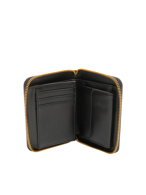 BOLD LOVE Aorund mittelgroße Geldbörse mit Reißverschluss Schwarz - Brieftaschen Damen