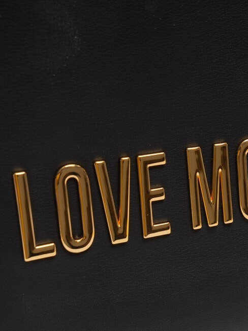 BOLD LOVE Kleiner Rucksack mit geprägtem Logo Schwarz - Damentaschen