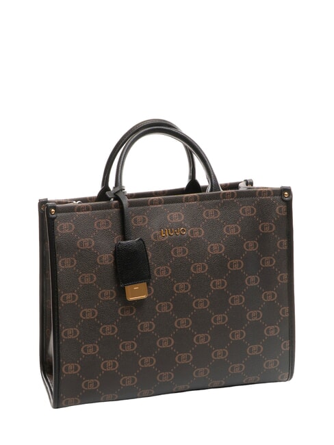 RIDHI Mittelgroße Tragetasche SCHWARZ - Damentaschen