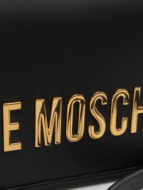 BOLD LOVE Umhängetasche mit Überschlag Schwarz - Damentaschen