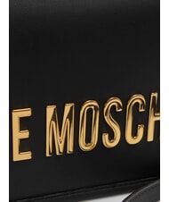 LOVE MOSCHINO BOLD LOVE Umhängetasche mit Überschlag Schwarz - Damentaschen - 3