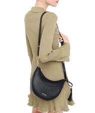 LIUJO CIRRY Mittelgroße Umhängetasche mit Quaste SCHWARZ - Damentaschen - 6