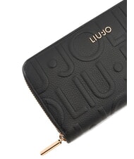 LIUJO CALIWEN Große Geldbörse mit Rundum-Reißverschluss SCHWARZ - Brieftaschen Damen - 3