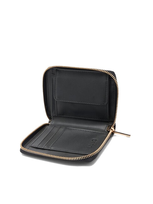 CALIWEN Mittelgroße Brieftasche mit Rundum-Reißverschluss SCHWARZ - Brieftaschen Damen