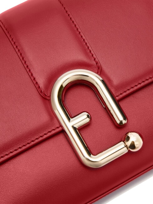 URBAN Kleine Umhängetasche aus Leder Lack - Damentaschen