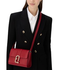 FURLA URBAN Kleine Umhängetasche aus Leder Lack - Damentaschen - 5