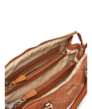 GUESS ADELASIA Handtasche mit Schultergurt Karamell - Damentaschen - 5