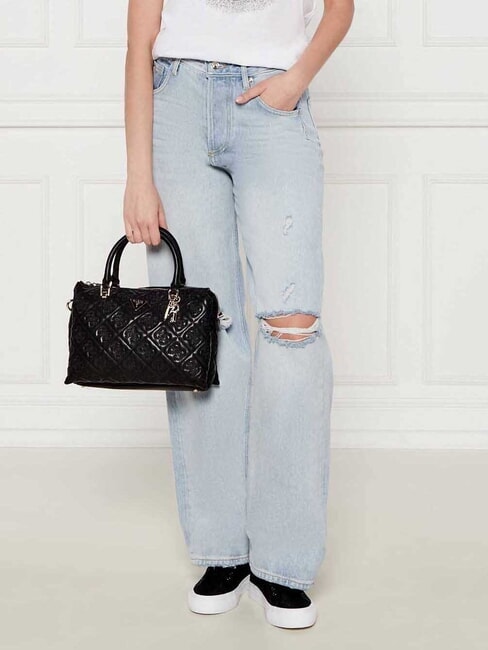 ADELASIA Handtasche mit Schultergurt SCHWARZ - Damentaschen