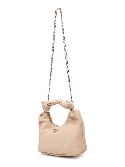ISOTTA Wildledertasche mit Kette einfach taupe - Damentaschen